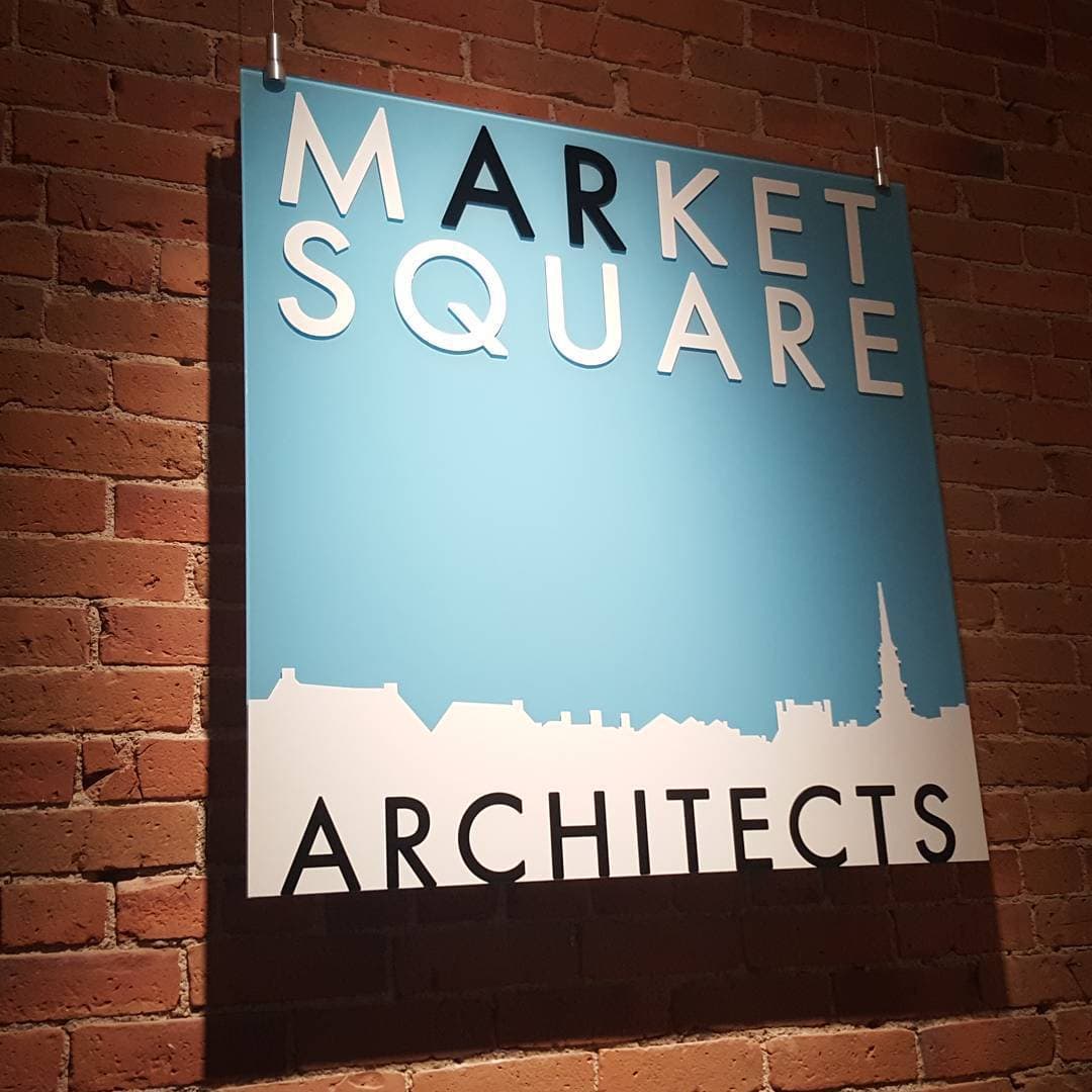Market Square Architects Sign